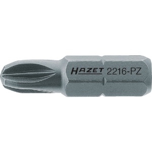 HAZET ビット(差込角6.35mm) 刃先PZ1 ビット(差込角6.35mm) 刃先PZ1 2216-PZ1