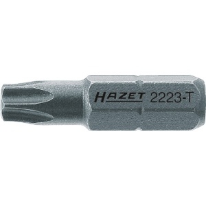 HAZET ビット(差込角6.35mm) 刃先T10 ビット(差込角6.35mm) 刃先T10 2223-T10