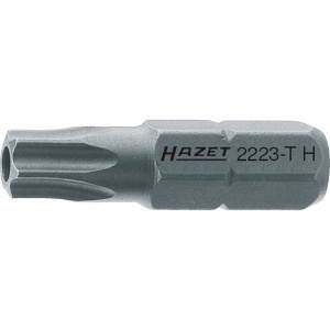 HAZET ビット(差込角6.35mm) 刃先T10H ビット(差込角6.35mm) 刃先T10H 2223-T10H