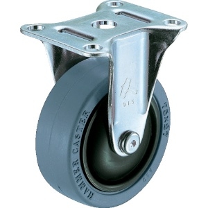ハンマー 静音固定式ゴム車輪(ナイロンホイール・ラジアルボールベアリング)65mm 420BBR-FR65