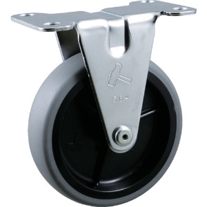 ハンマー 固定式エラストマー車輪(PPホイール)100mm 420ER-L100