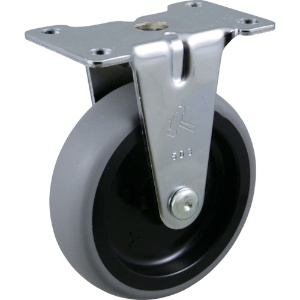 ハンマー 固定式エラストマー車輪(PPホイール)65mm 420ER-L65