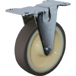 ハンマー 固定式ウレタン車輪(ナイロンホイール)125mm 420ER-UR125