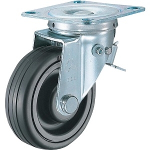 ハンマー スイッチキャスター イモノ車輪(ナイロンホイール・ボールベアリング)125mm 420F0S-CHR125