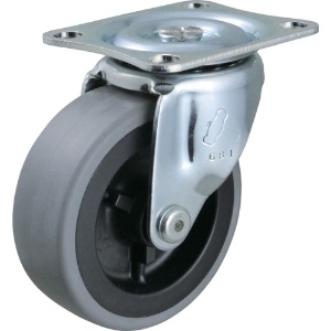 ハンマー 旋回式エラストマー車輪(PPホイール)75mm 420G-L75