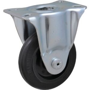 ハンマー 固定式ゴム車輪(ナイロンホイール)100mm 固定式ゴム車輪(ナイロンホイール)100mm 420SR-F100