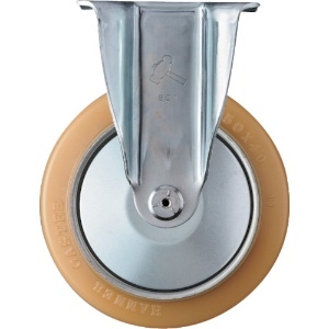 ハンマー 固定式ウレタン車輪(スチール・ローラーベアリング)150mm 420SRP-URB150