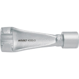 HAZET インジェクションラインレンチ 差込9.5mm 対辺17mm 4550-3