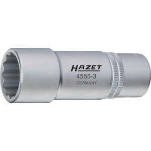HAZET インジェクションノズルソケット 差込角12.7mm 対辺27mm インジェクションノズルソケット 差込角12.7mm 対辺27mm 4555-3