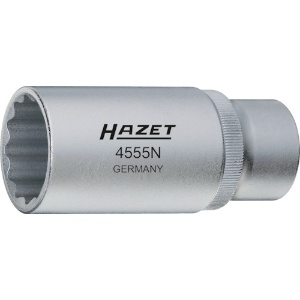 HAZET インジェクションノズルソケット 差込角12.7mm 対辺22mm インジェクションノズルソケット 差込角12.7mm 対辺22mm 4555N