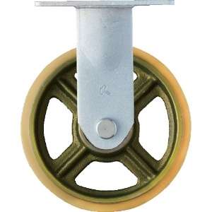 ハンマー 重荷重用固定式ウレタン車輪(イモノホイール・ラジアルボールベアリング)200mm 重荷重用固定式ウレタン車輪(イモノホイール・ラジアルボールベアリング)200mm 500BPR-CU200 画像2