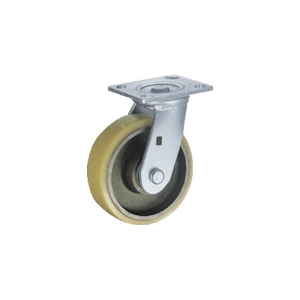 ハンマー 重荷重用旋回式ウレタン車輪(イモノホイール・ラジアルボールベアリング)150mm 500BPS-CU150