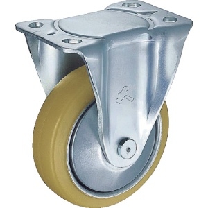 ハンマー 固定式ウレタン車輪(スチールホイール・ローラーベアリング)125mm 固定式ウレタン車輪(スチールホイール・ローラーベアリング)125mm 520SR-URB125