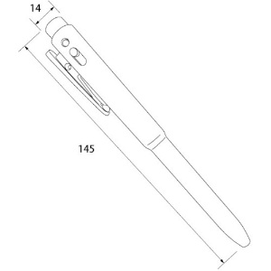 バーテック バーキンタX ボールペン P950 本体:緑 インク:黒 BKXPN-P950 GB バーキンタX ボールペン P950 本体:緑 インク:黒 BKXPN-P950 GB 66220701 画像2