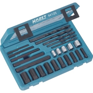 HAZET スクリューエクストラクターセット(25パーツ組) スクリューエクストラクターセット(25パーツ組) 841/25