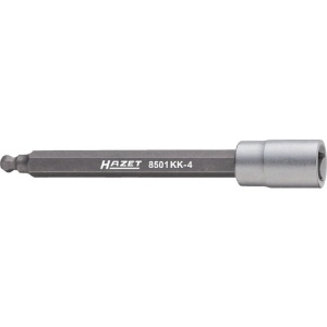 HAZET ボールヘックスソケット(差込角6.35mm) ボールヘックスソケット(差込角6.35mm) 8501KK-4