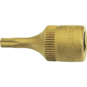 HAZET TORXビットソケット(差込角6.35mm・チタンコーティング) TORXビットソケット(差込角6.35mm・チタンコーティング) 8502-T15