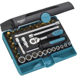 HAZET ソケットレンチセット(差込角6.35mm) スマートケース入り 854-1
