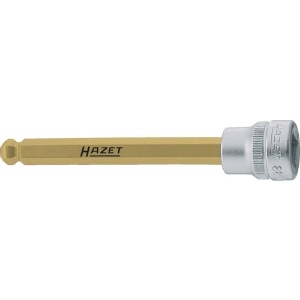 HAZET ヘキサゴンソケット(差込角9.5mm)ボールポイント ヘキサゴンソケット(差込角9.5mm)ボールポイント 8801KK-10