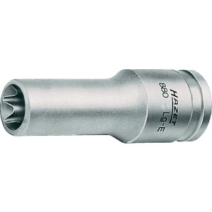 HAZET ロングE型トルックスソケット(差込角9.5mm) ロングE型トルックスソケット(差込角9.5mm) 880LG-E10