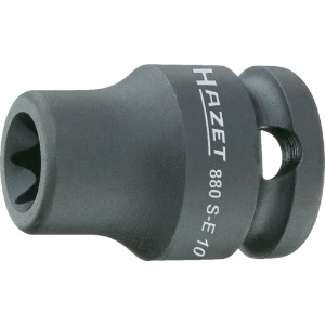 HAZET インパクト用TORX E ソケットレンチ(差込角9.5mm) 880S-E10