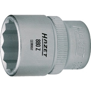 HAZET ソケットレンチ(12角タイプ・差込角9.5mm・対辺10mm) ソケットレンチ(12角タイプ・差込角9.5mm・対辺10mm) 880Z-10