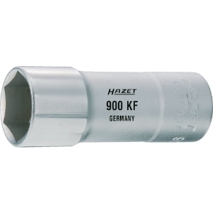 HAZET スパークプラグソケットレンチ(6角) 差込角12.7mm対辺16mm 900AKF
