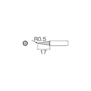 白光 こて先 B型 2mmあげ こて先 B型 2mmあげ 900M-T-BF2