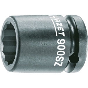 HAZET インパクト用12ポイントソケットレンチ(12角・差込角12.7mm・対辺24mm) インパクト用12ポイントソケットレンチ(12角・差込角12.7mm・対辺24mm) 900SZ-24