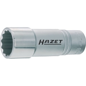 HAZET ディープソケットレンチ(12角タイプ・差込角12.7mm・対辺10mm) ディープソケットレンチ(12角タイプ・差込角12.7mm・対辺10mm) 900TZ-10