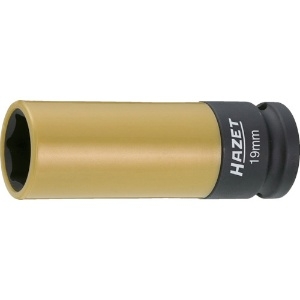 HAZET インパクト用ロングホイールナットソケットレンチ(6角・12.7mm) インパクト用ロングホイールナットソケットレンチ(6角・12.7mm) 903SLG-19