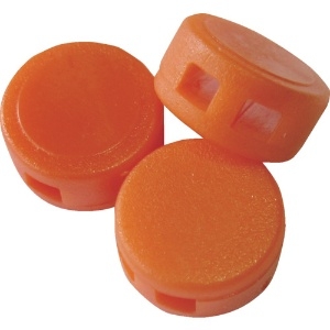 ハディー 封印用樹脂 オレンジ 10mm 1000個 封印用樹脂 オレンジ 10mm 1000個 9190010
