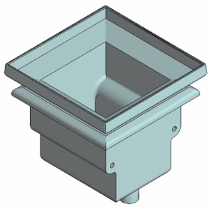 白光 ステンレスポット 70MMX70MM ステンレスポット 70MMX70MM 96-1-2