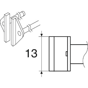 白光 こて先 SOP 13L型 こて先 SOP 13L型 A1382