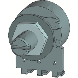 白光 ボリューム 2Kオーム 100-120V ボリューム 2Kオーム 100-120V B2359