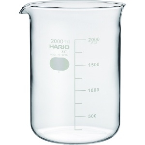 HARIO ビーカー(個箱仕様) 2000ml ビーカー(個箱仕様) 2000ml B-2L-H32