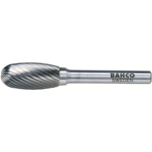 バーコ タマゴ形超硬ロータリーバーシングルカット 刃径16mm BAHE1625M08