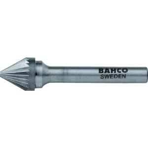 バーコ 60°円錐形超硬ロータリーバーシングルカット 刃径6mm 60°円錐形超硬ロータリーバーシングルカット 刃径6mm BAHJ0604M06
