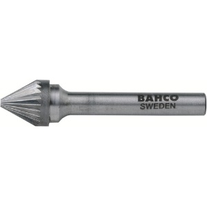 バーコ 60°円錐形超硬ロータリーバーシングルカット 刃径16mm BAHJ1616M08