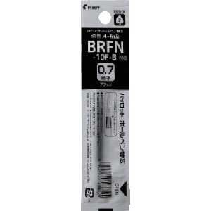 パイロット 油性ボールペン替芯 アクロインキ 0.7 単色用 ブラック BRFN-10F-B