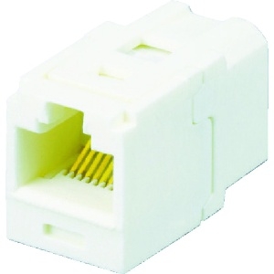 パンドウイット カテゴリ6A JJアダプタ(RJ45中継用ジャック) オフホワイト カテゴリ6A JJアダプタ(RJ45中継用ジャック) オフホワイト CC6X88IW