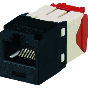 パンドウイット カテゴリ5E RJ45モジュラージャック UTP TGタイプ 黒 CJ5E88TGBL CJ5E88TGBL