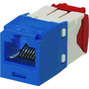 パンドウイット カテゴリ5E RJ45モジュラージャック UTP TGタイプ 青 CJ5E88TGBU CJ5E88TGBU