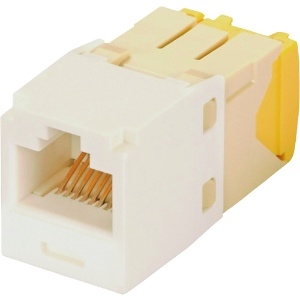 パンドウイット カテゴリ5E RJ45モジュラージャック UTP 28・30AWG TGタイプ 白 CJT5E88TGWH CJT5E88TGWH