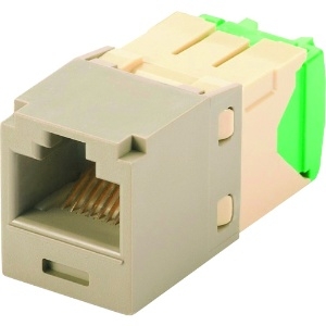 パンドウイット カテゴリ6 RJ45モジュラージャック UTP 28・30AWG TGタイプ ライトグレー CJT688TGIG CJT688TGIG