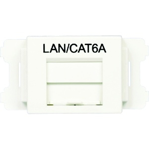 パンドウイット JISプレート用シャッター付きアダプタ 白 LAN・CAT6A (10個入) JISプレート用シャッター付きアダプタ 白 LAN・CAT6A (10個入) CMAOSSP6AMW-X