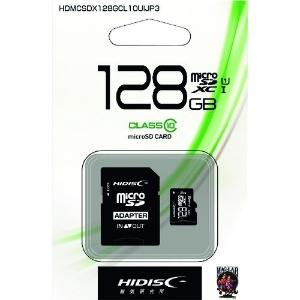 ハイディスク マイクロSD128GB マイクロSD128GB HDMCSDX128GCL10UIJP3