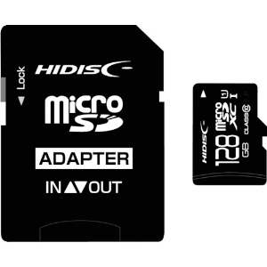 ハイディスク マイクロSD128GB マイクロSD128GB HDMCSDX128GCL10UIJP3 画像2
