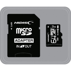 ハイディスク マイクロSD64GB マイクロSD64GB HDMCSDX64GCL10UIJP3 画像2