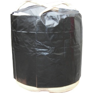 萩原工業 J-Bag(ジェイバッグ)大型土のう丸型カバー Aタイプ 天井部切込み付き Φ1.2m×高さ0.9m JBCA